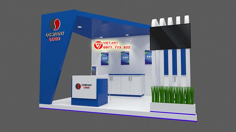 Thiết kế thi công booth gian hàng sự kiện Vinh Nghệ An